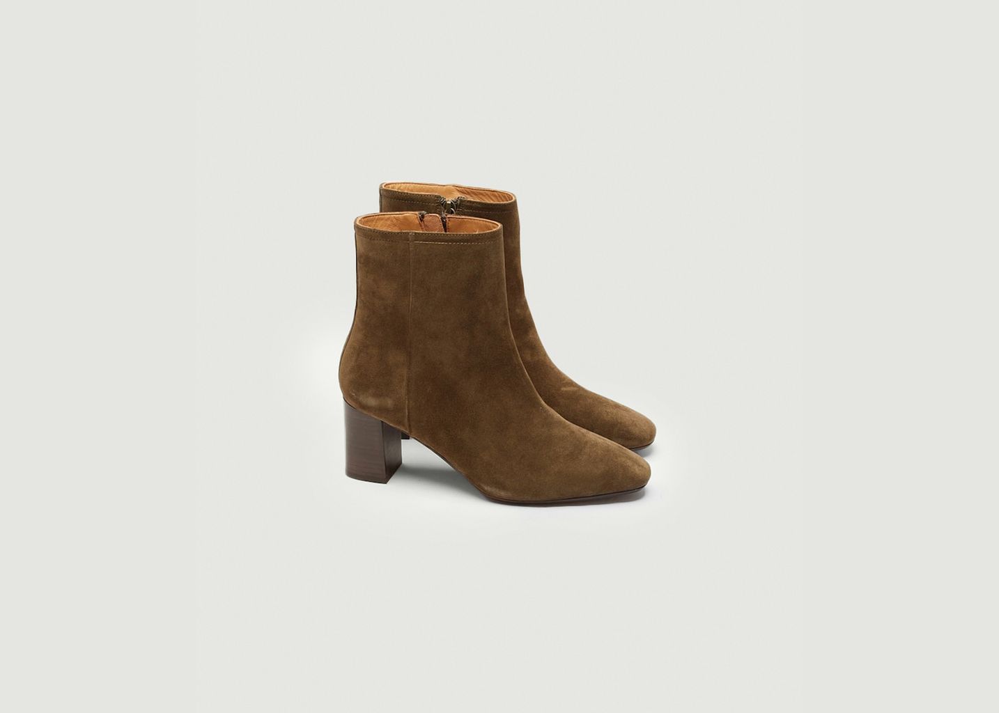 Heeled Boots Brune  - Odaje ex M.Moustache