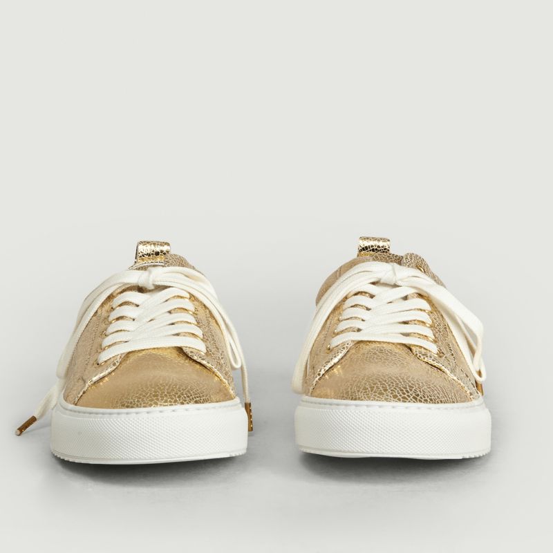 Basket en cuir BRIGITTE femme beige M. Moustache : un large choix de  chaussures femme | Galeries Lafayette