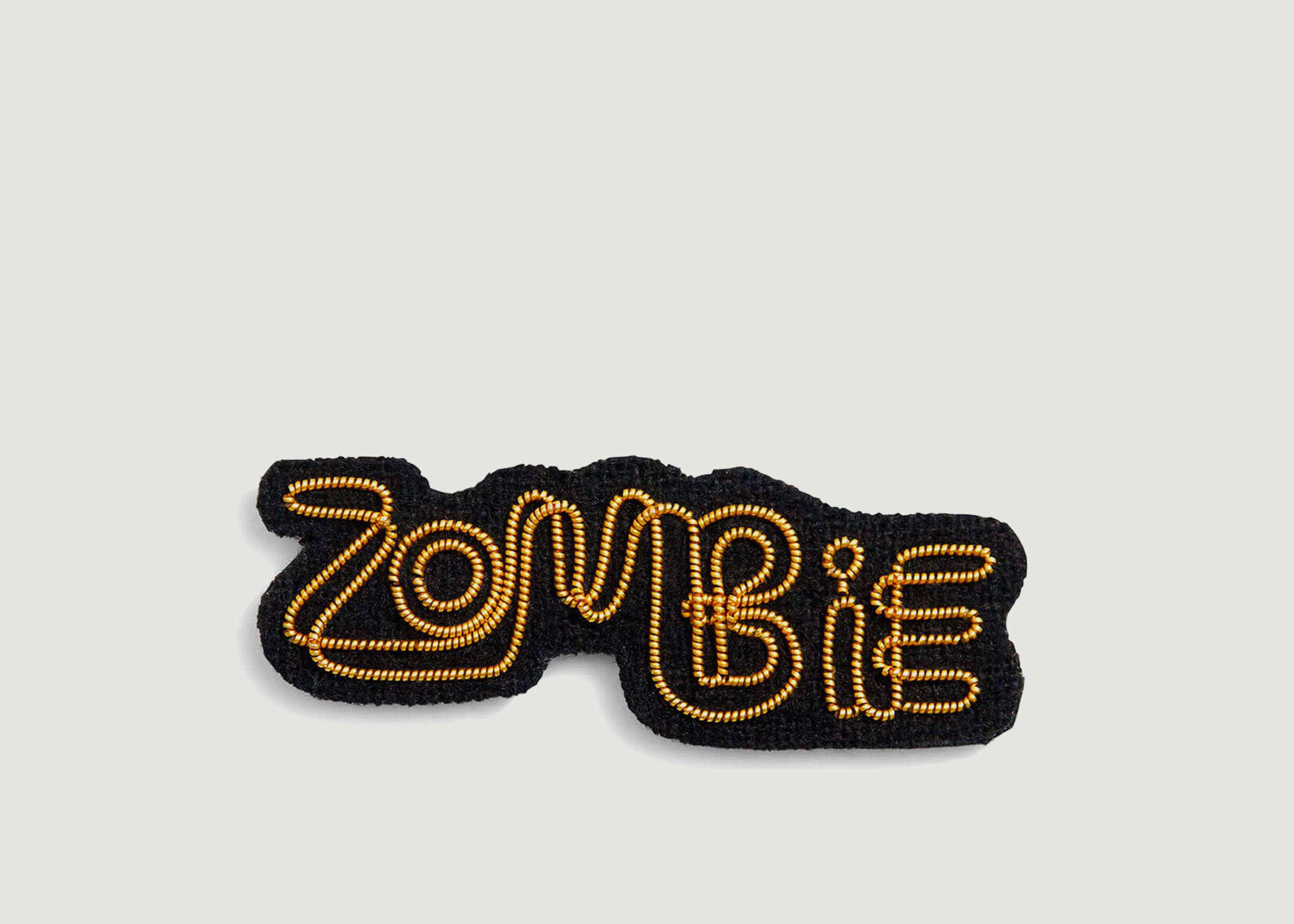 Lettering zombie brooch  - Macon & Lesquoy