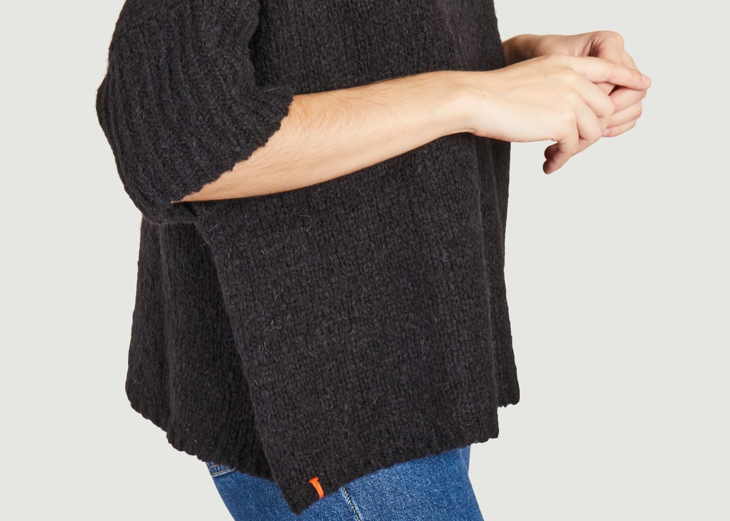 Wood turtleneck sweater - Maevy