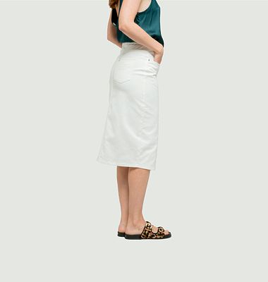 Midijean mid-length jean skirt summer 24