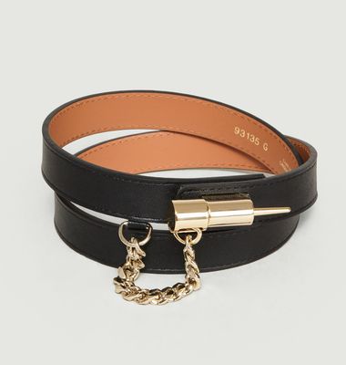 Ceinture En Cuir A Loquet