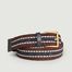 Braided belt - Maison Boinet