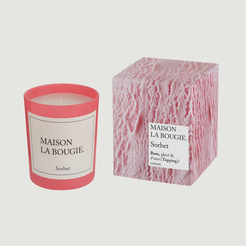 Bougie Sorbet - Maison La Bougie