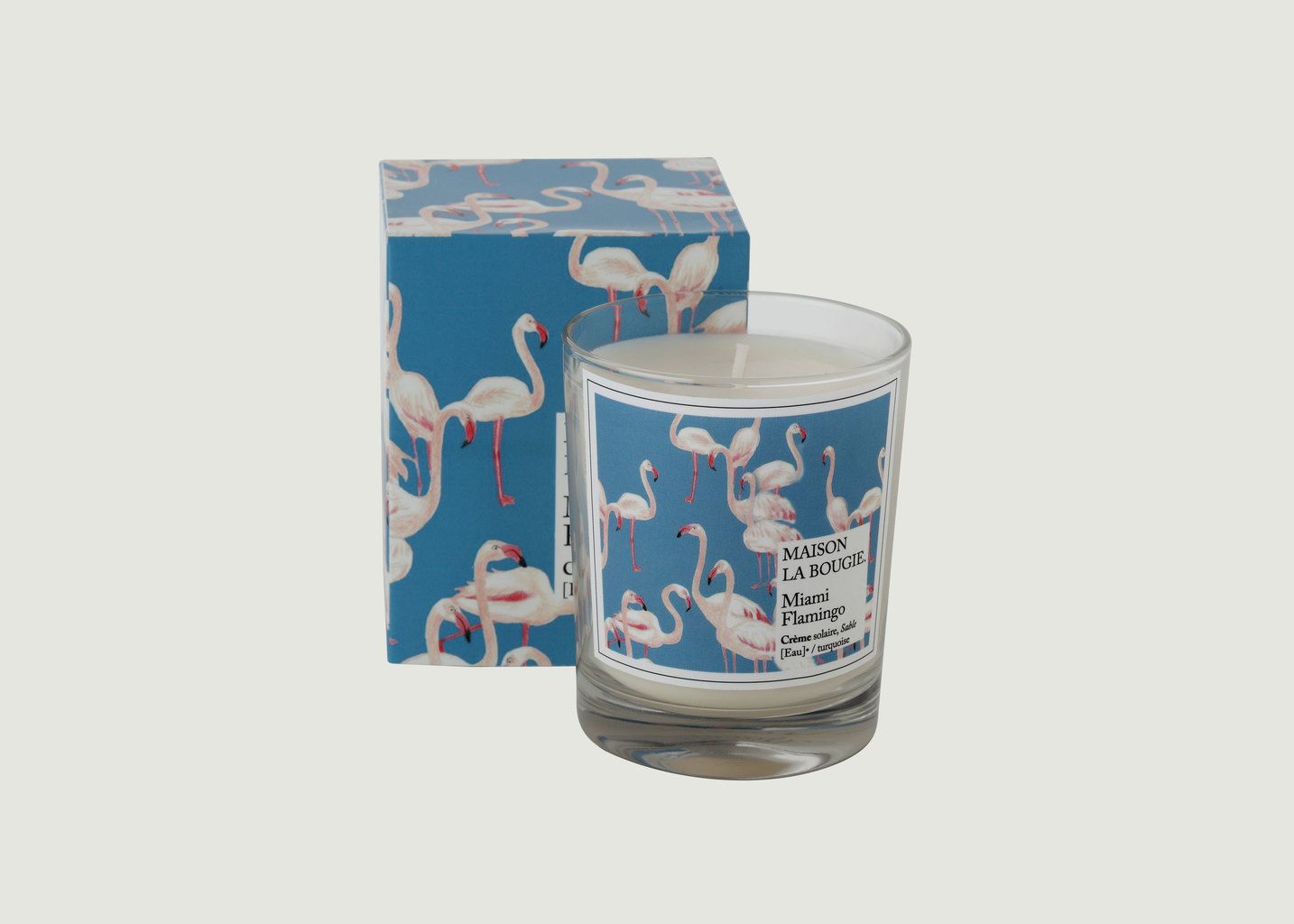 Miami Flamingo Candle - Maison La Bougie