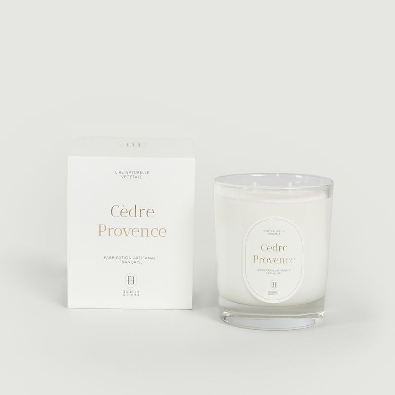 Bougie parfumée Cedre Provence 220g - Maison Maison Paris
