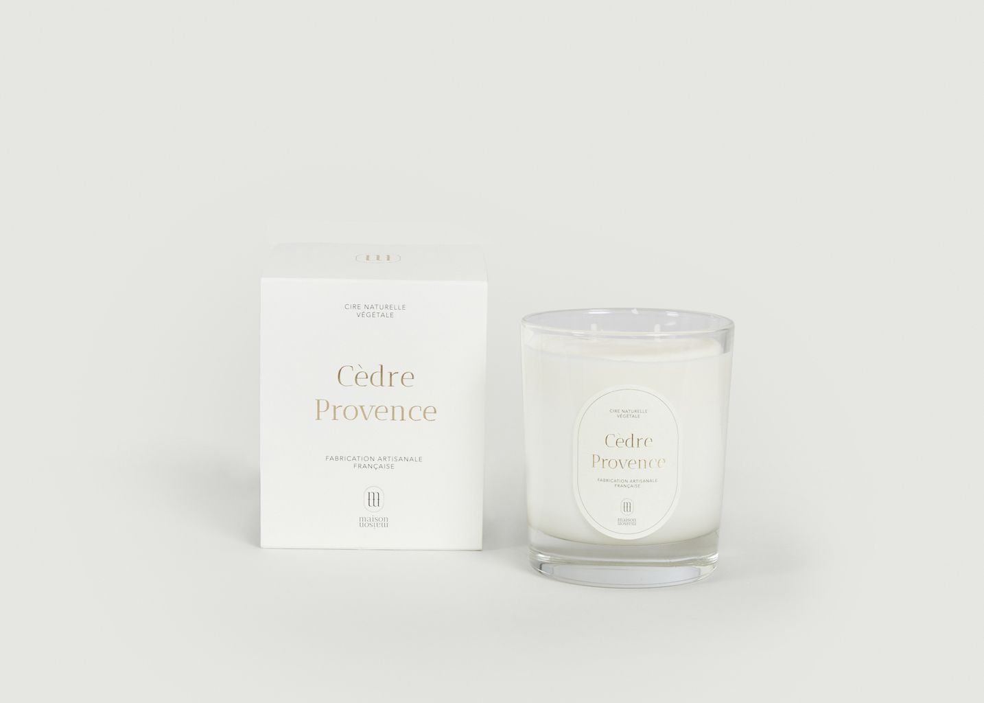 Bougie parfumée Cedre Provence 220g - Maison Maison Paris