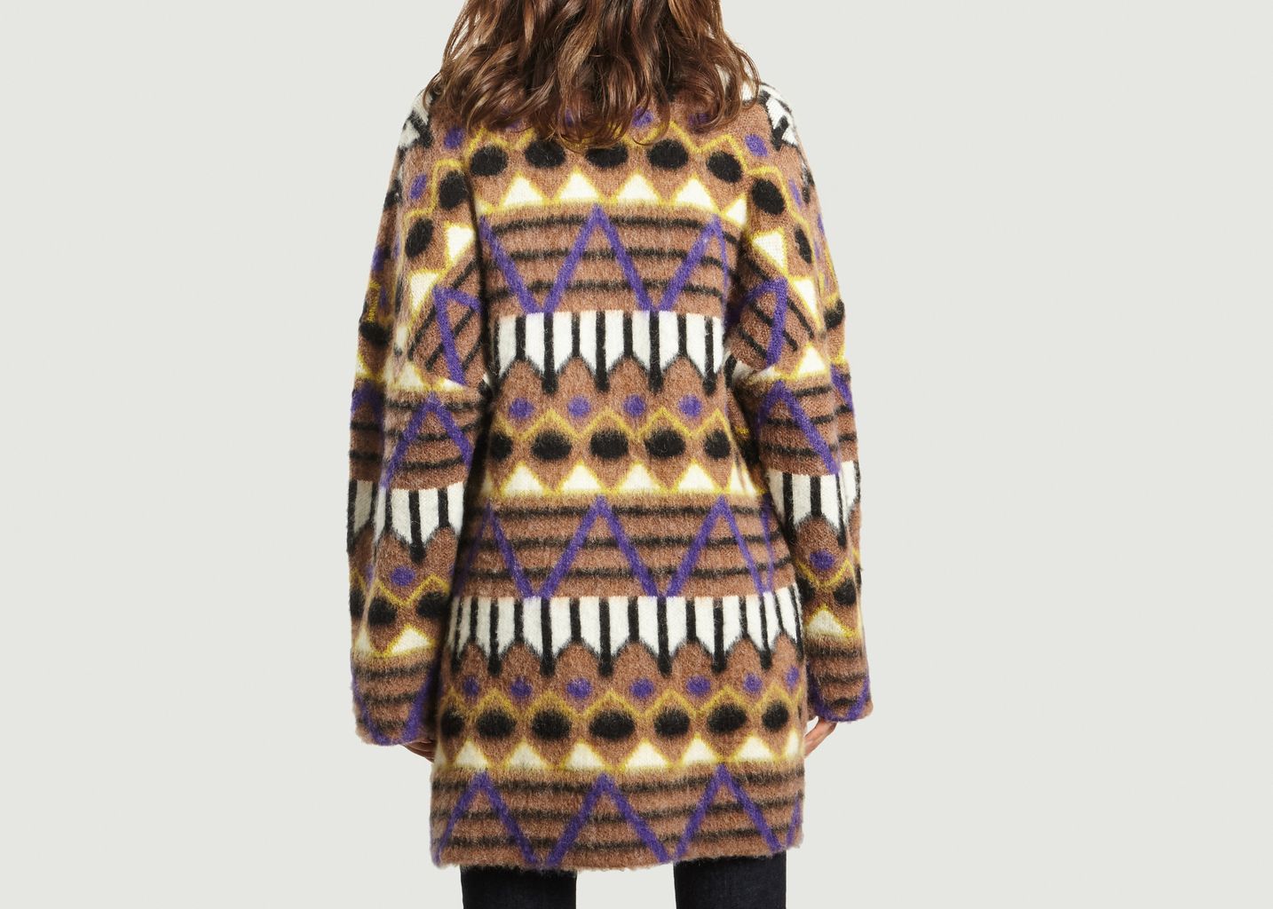 Manteau Jacquard Indien Terry - Maison Olga