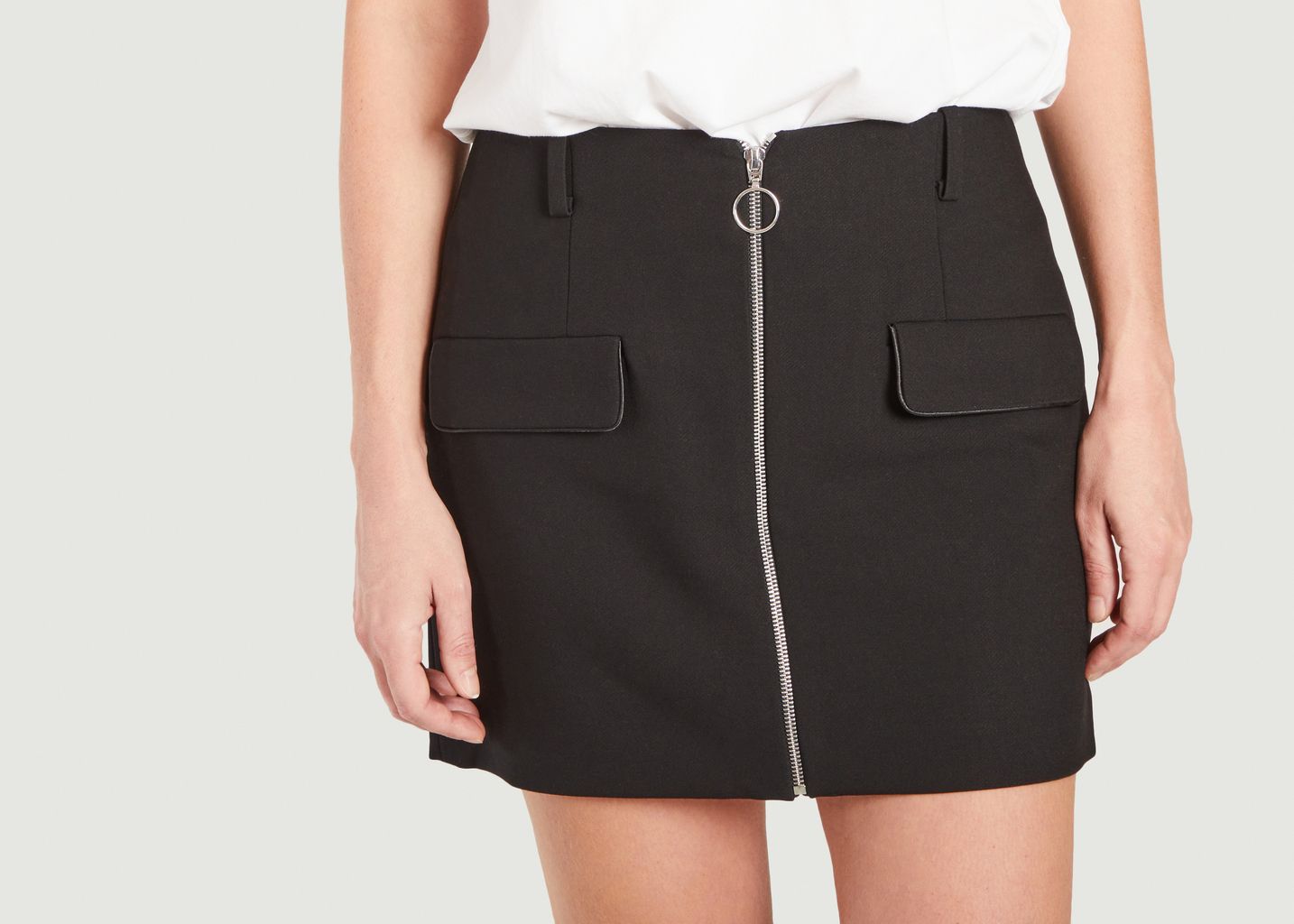 Jeli zipped short skirt - Maje