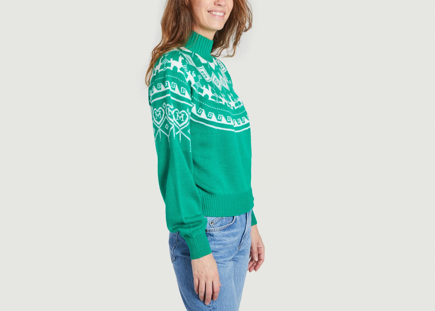 Jacquard sweater - Maje