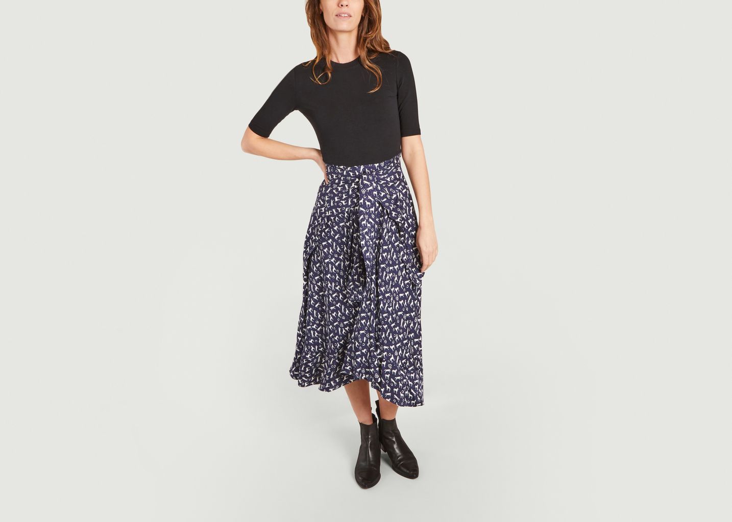 Robe mi-longue Rapral - Maje
