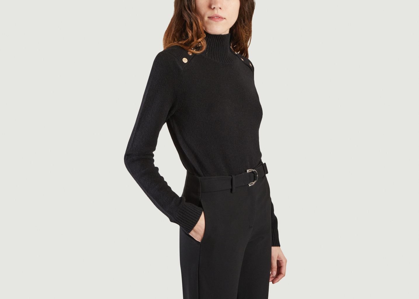 Pull col roulé Monty - Maje
