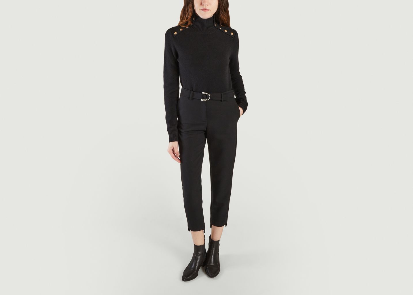 Pull col roulé Monty - Maje
