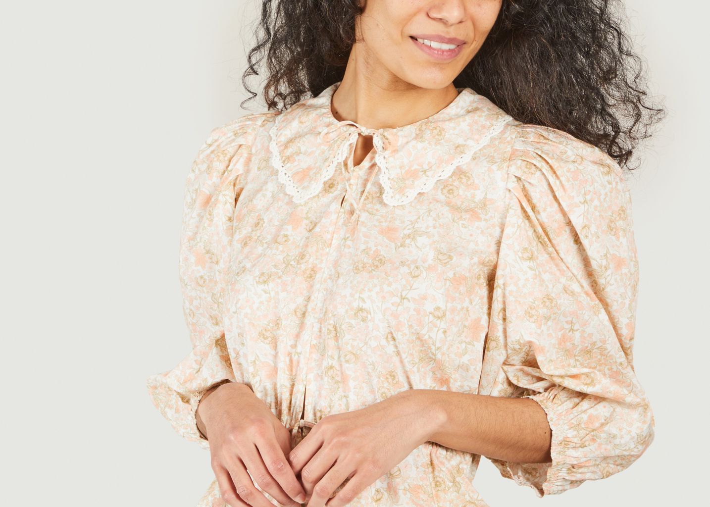 3/4 sleeves floral print blouse Citi - Maje