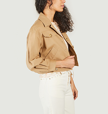 Short cotton jacket Bakino