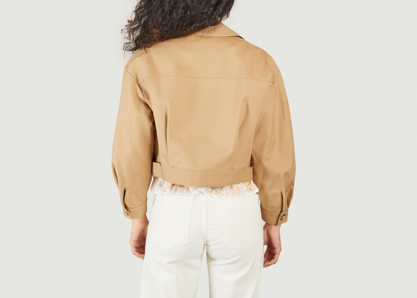 Short cotton jacket Bakino - Maje