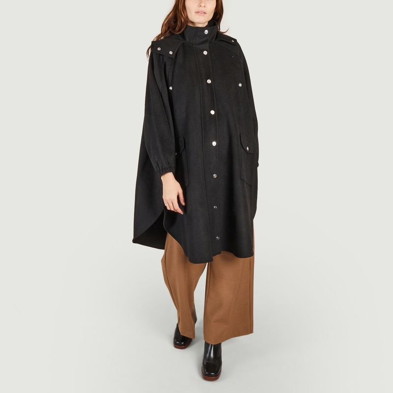 Oversized double-sided coat - Maje