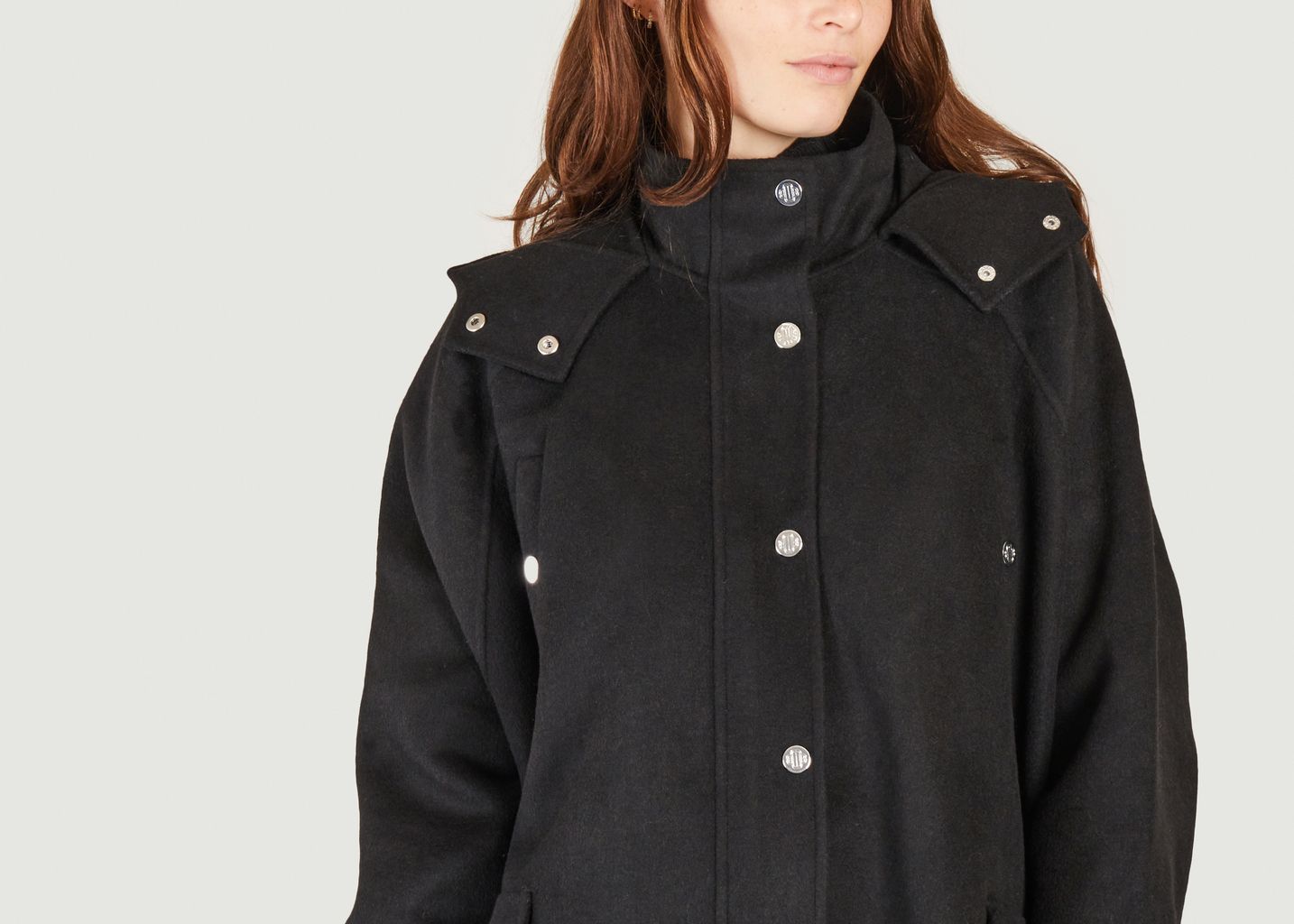 Oversized double-sided coat - Maje