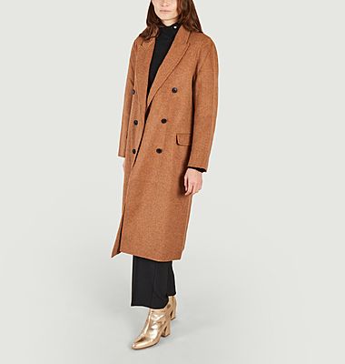 Double-sided mottled coat