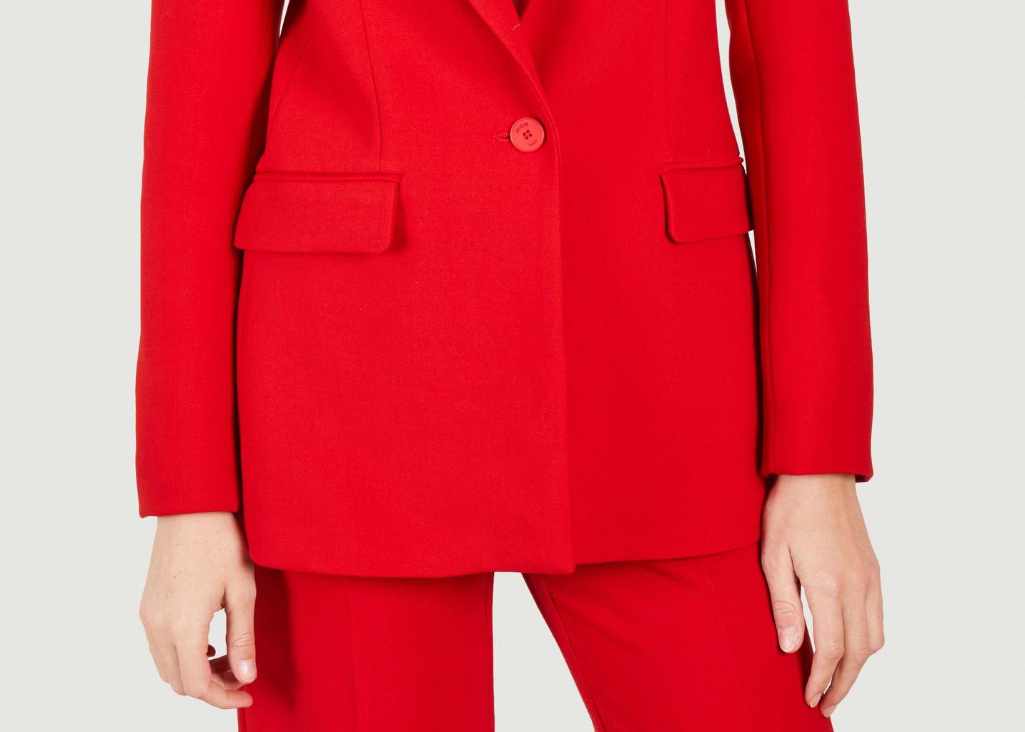 Valdena red suit jacket - Maje