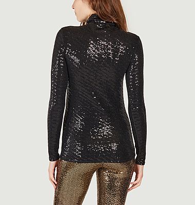 Long sleeve sequined top Lilexis