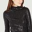 matière Long sleeve sequined top Lilexis - Maje