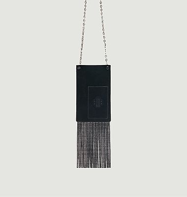 Phone bag with fringes