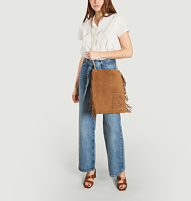 Sac flat suede