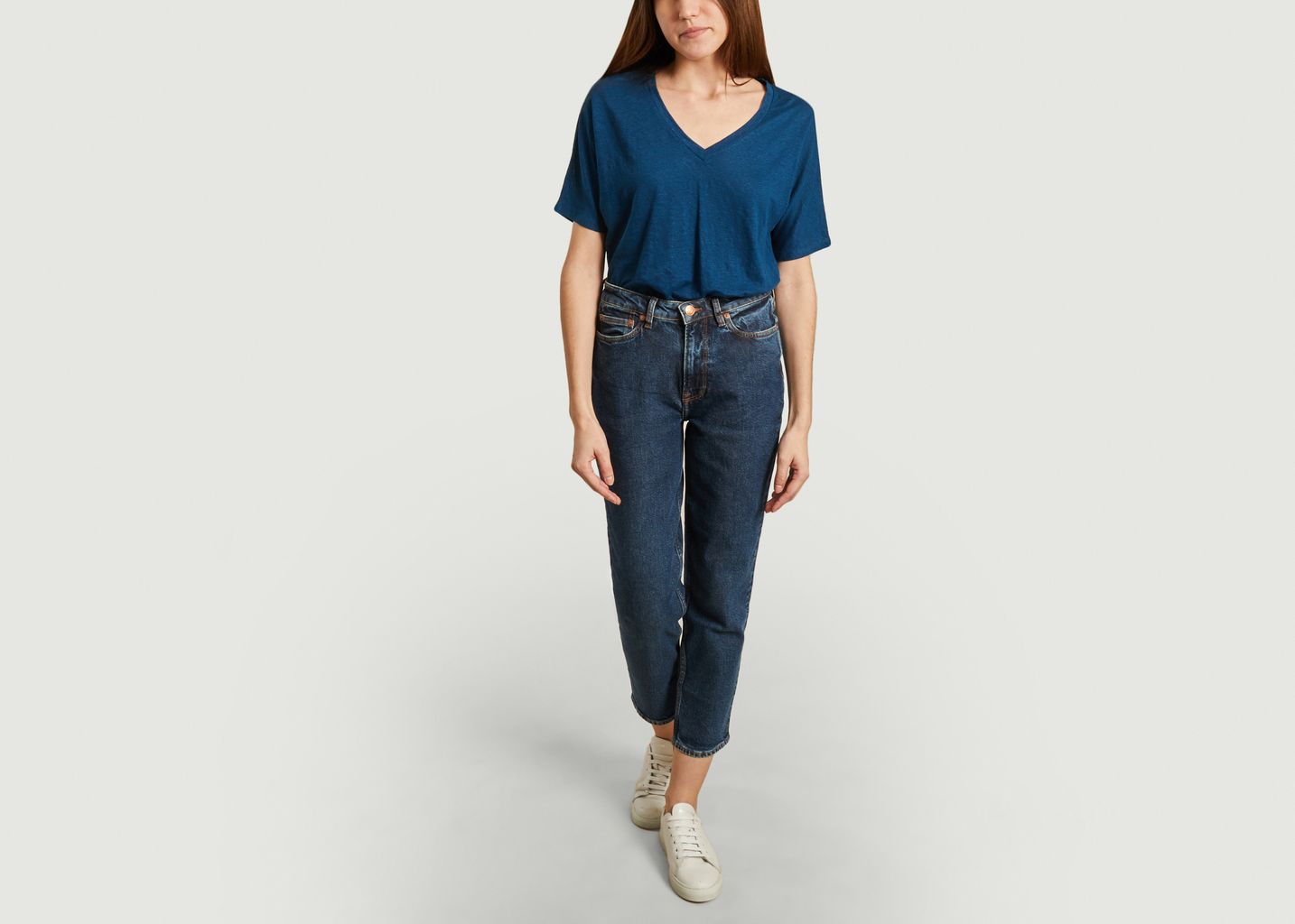 T-shirt Col V - Majestic Filatures