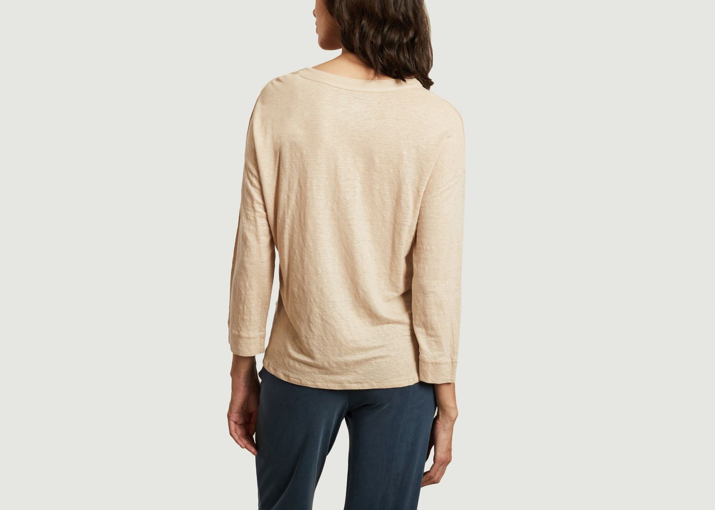 T-shirt tunisien manches longues - Majestic Filatures