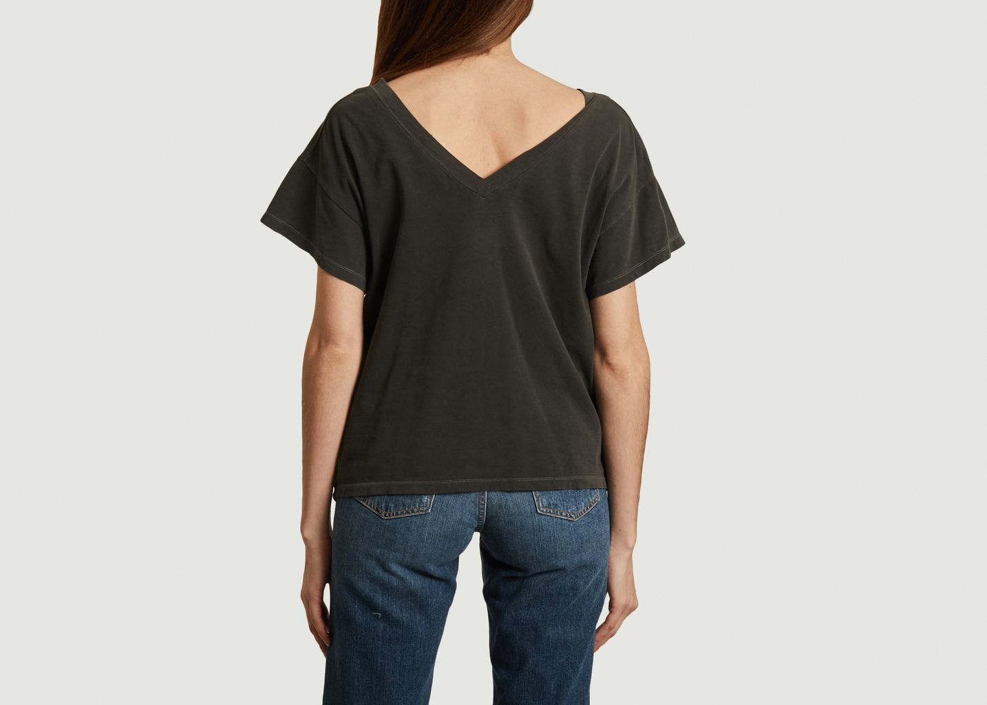 T-shirt Col V - Majestic Filatures