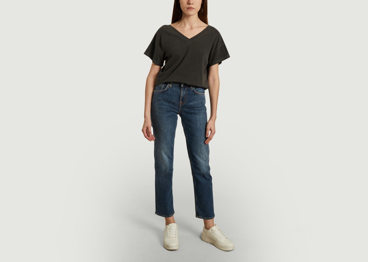 T-shirt Col V - Majestic Filatures