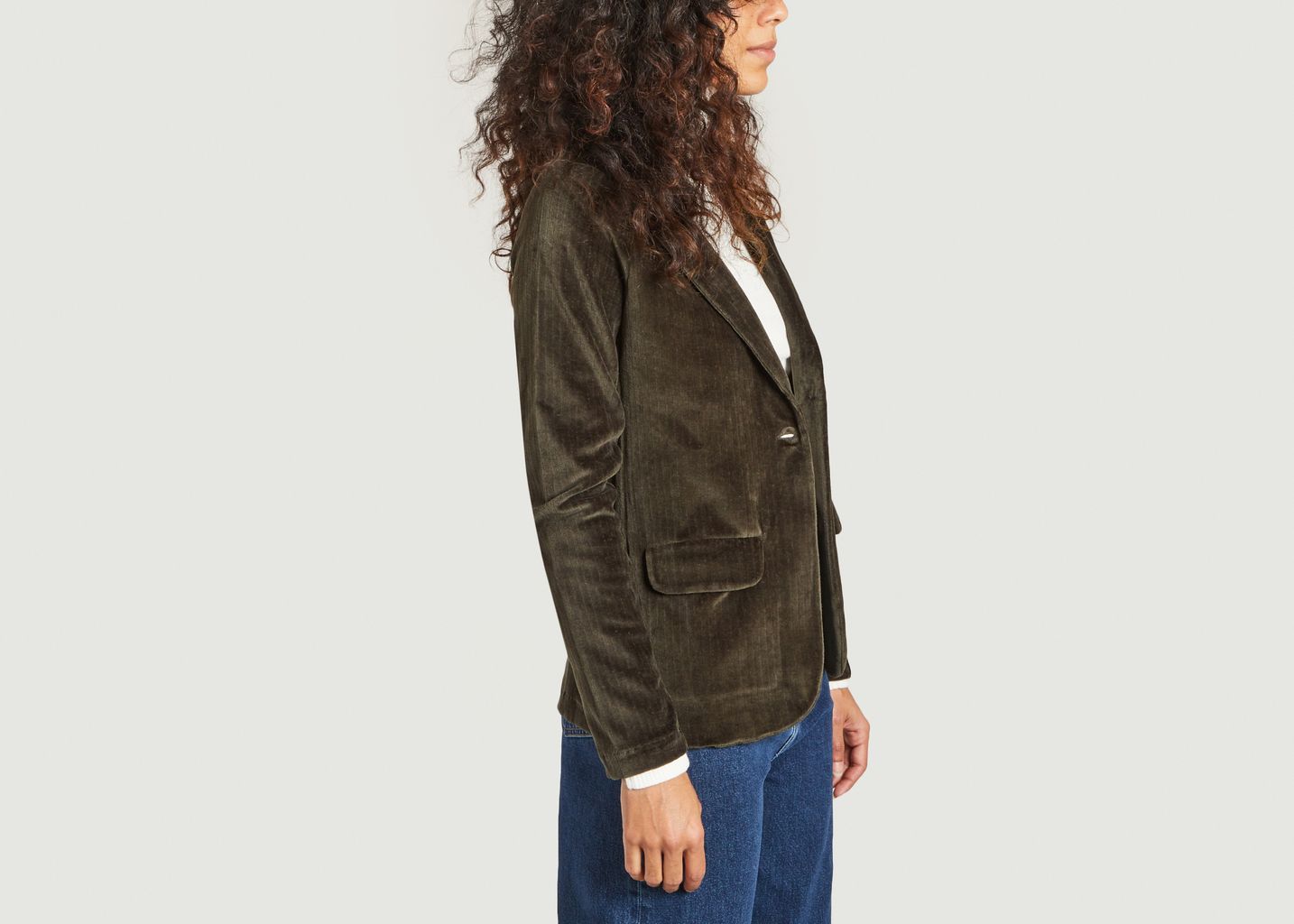 Veste 1 bouton 2 poches - Majestic Filatures
