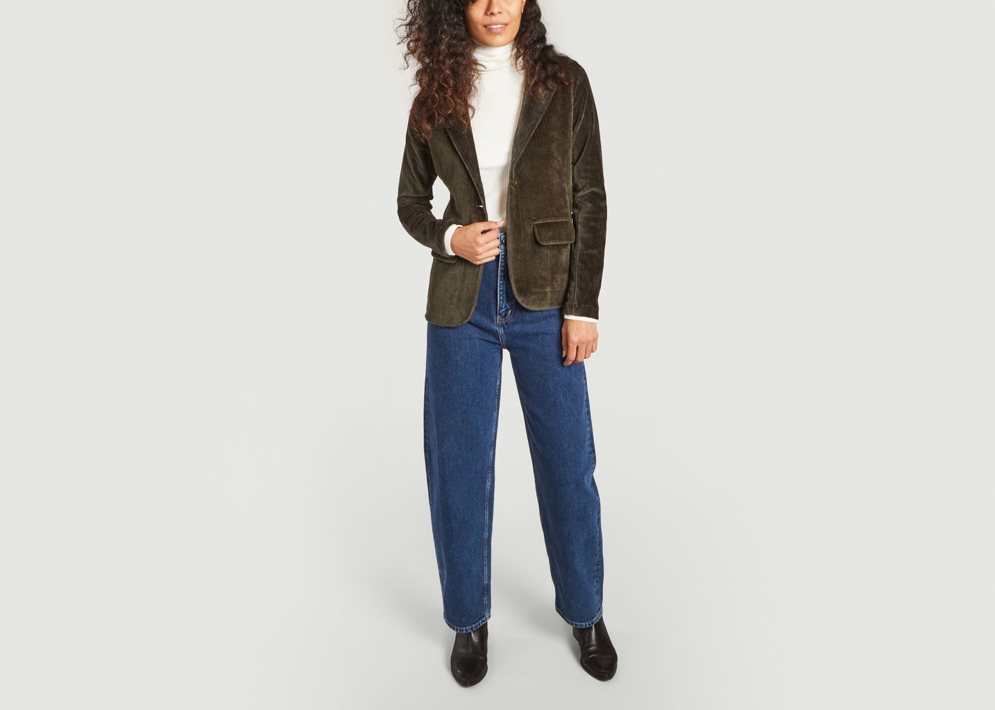 Veste 1 bouton 2 poches - Majestic Filatures