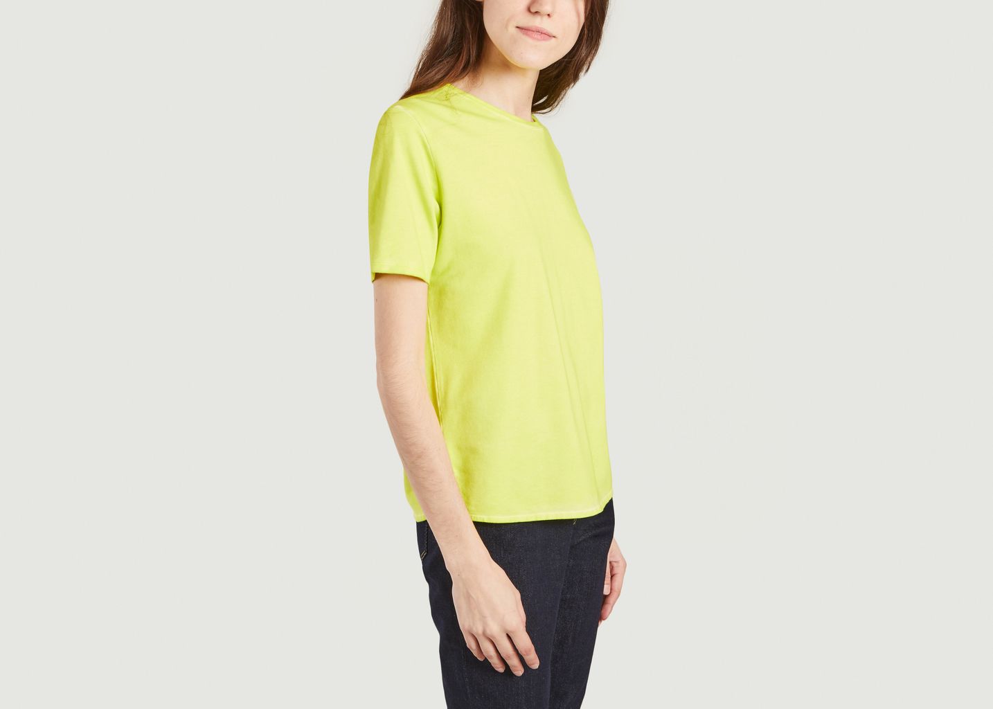 Neon-T-Shirt aus Viskose - Majestic Filatures
