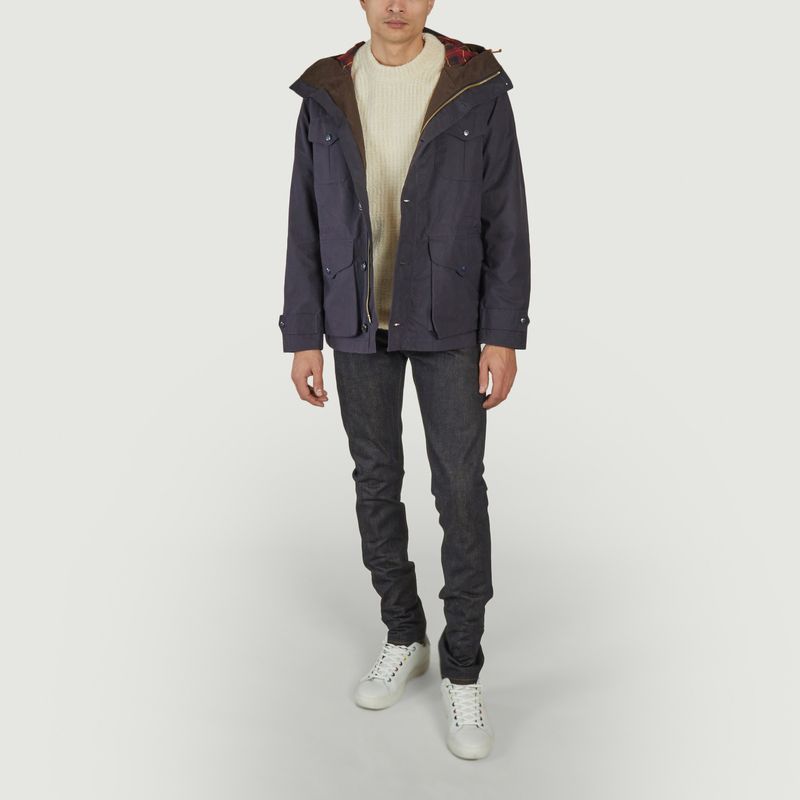 Sale Rain Weekender Coat Navy Blue Manifattura Ceccarelli at -30% | L ...