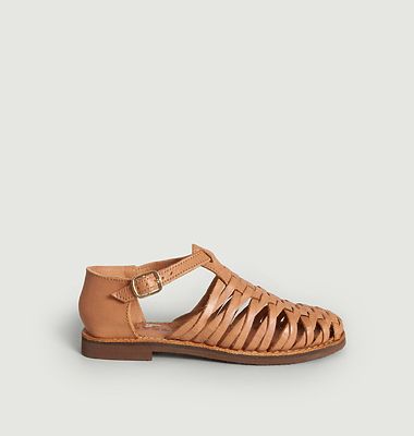 Medusa sandals in cowhide leather