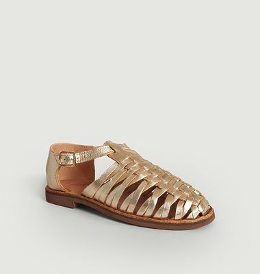 Medusa sandals in cowhide leather