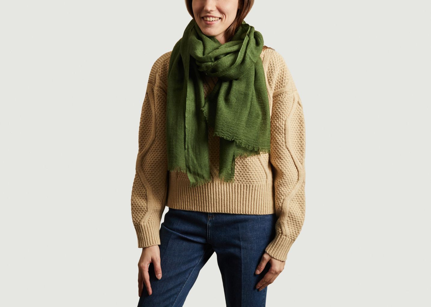Bloom wool scarf - Mapoésie