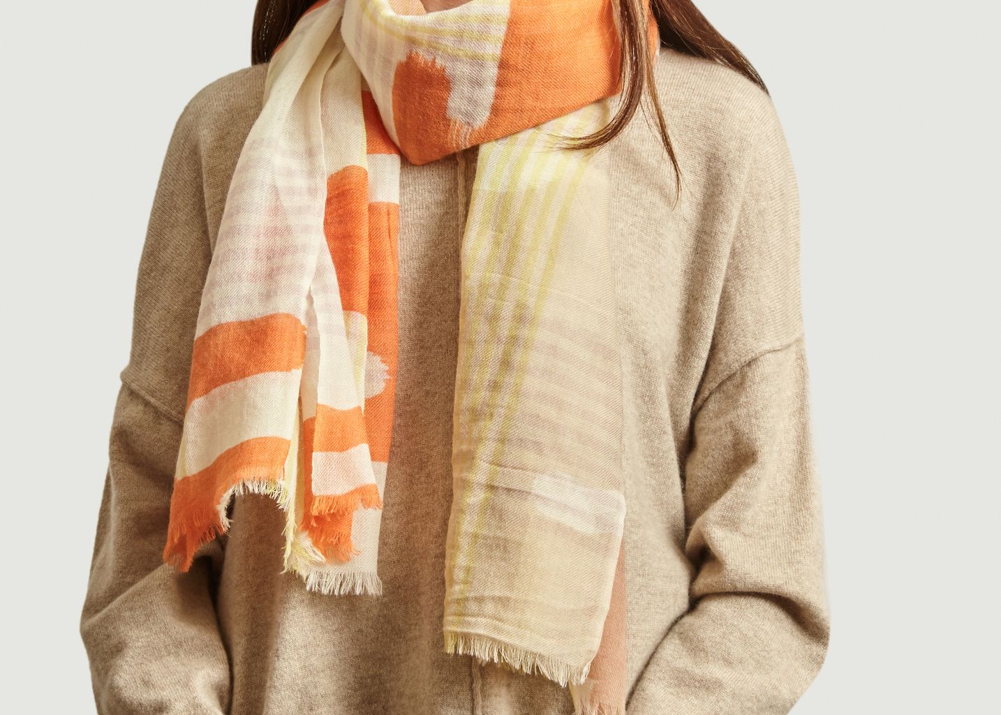 Nuage wool scarf - Mapoésie