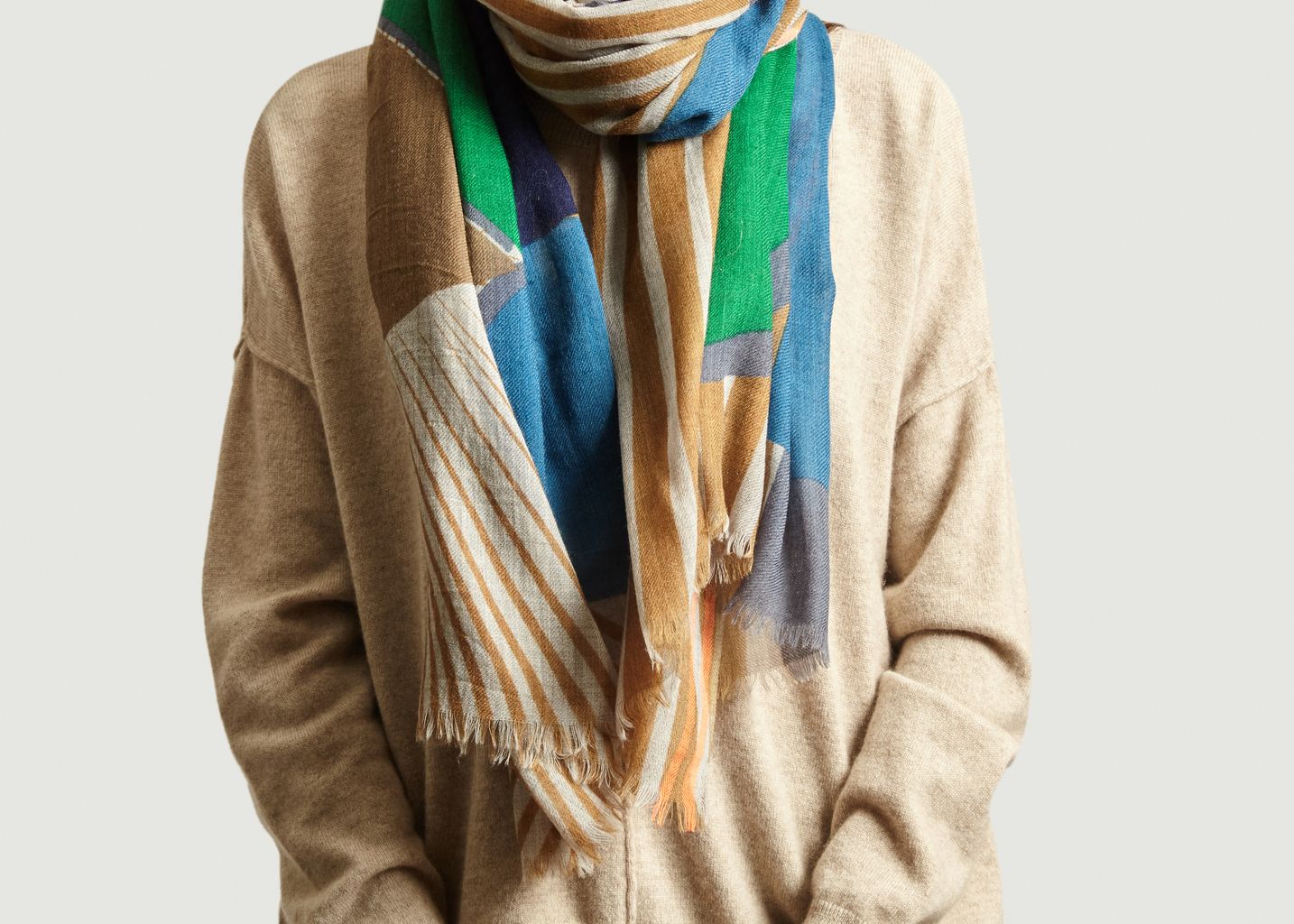 Candy wool scarf - Mapoésie
