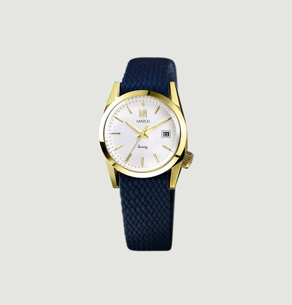 Seventy Five Watch Navy Blue March LA.B L Exception