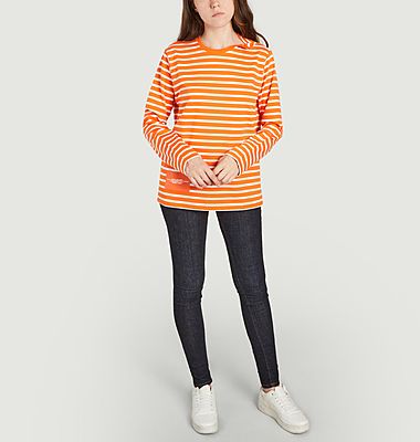 The striped cotton t-shirt