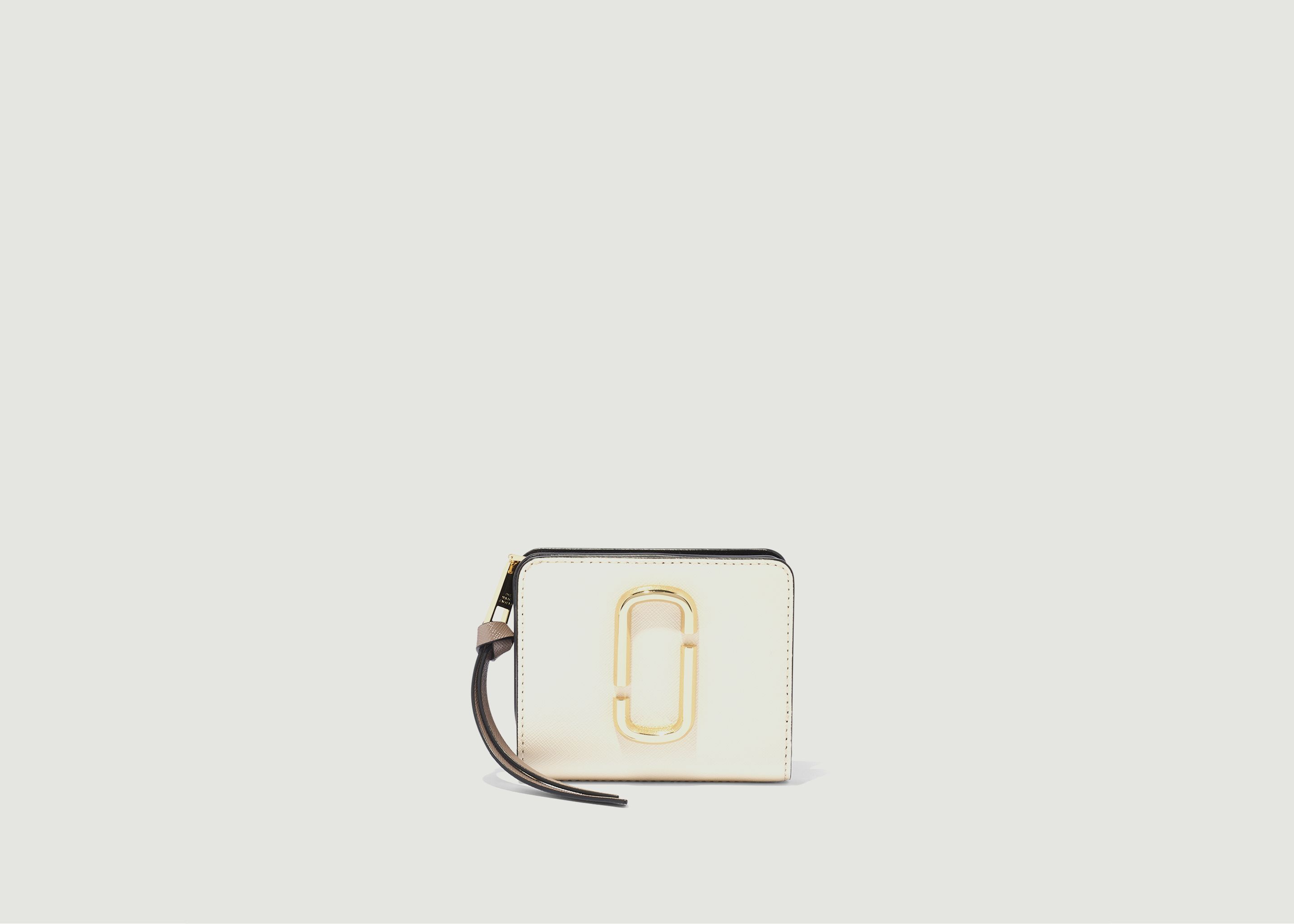 Portefeuille The Snapchot Mini Compact en cuir saffiano  - Marc Jacobs