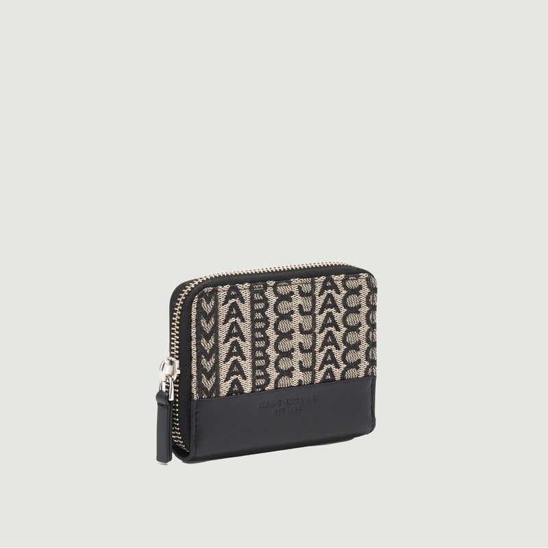 Monogram Zip Around Wallet Beige Marc Jacobs L’Exception