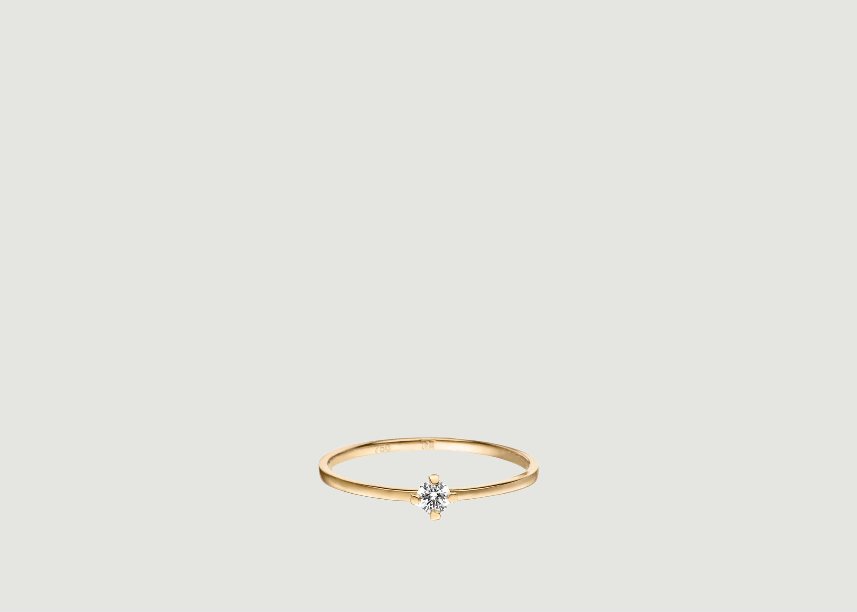 Classic Engagement Ring: ReMind Medium Solitaire - Maren Jewellery
