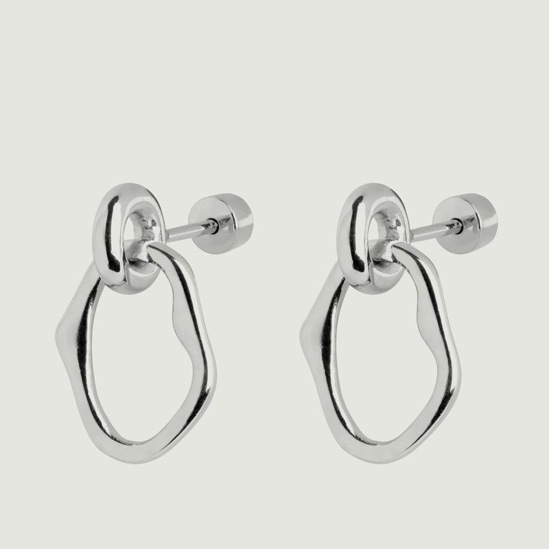 Boucles D'Oreilles En Argent Noon Mini - Maria Black
