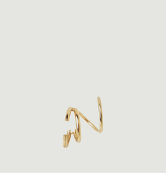 Bell Twirl Left Earrings