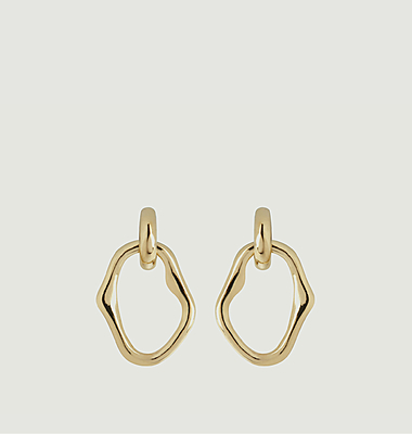 Boucles D'Oreilles Plaqué Or Noon Mini