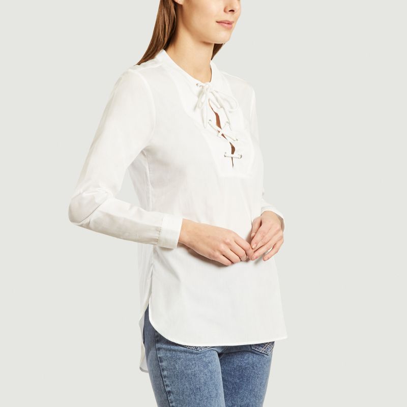 Lace up Shirt - Marie Marot
